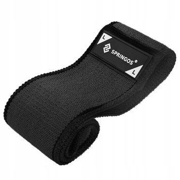 Резинка для фітнесу та спорту із тканини Springos Hip Band Size L FA0115 2122 фото