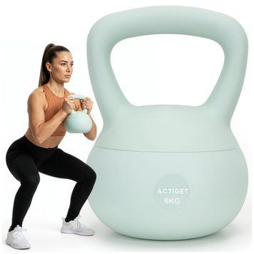 Гиря м'яка Actiget 6 кг для фітнесу ACT0064 Turquoise 5961 фото