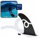 Плавник для SUP дошки Aquaget центральний AQ0048 Black 6012 фото 9