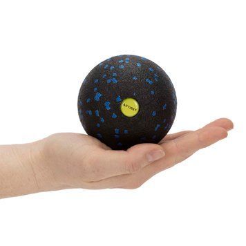 Масажний м'яч Actiget EPP 8 см ACT0095 Black/Blue 5832 фото
