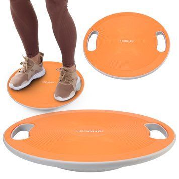 Балансувальна платформа Cornix кругла, пластикова XR-0444 Orange/Grey 5757 фото
