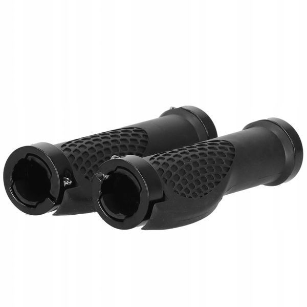 Гріпси велосипедні Springos 22 мм ергономічні BA0039 Black 6112 фото