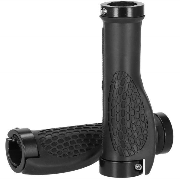 Гріпси велосипедні Springos 22 мм ергономічні BA0039 Black 6112 фото