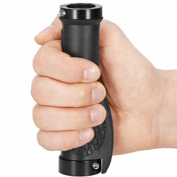 Гріпси велосипедні Springos 22 мм ергономічні BA0039 Black 6112 фото