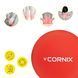 Масажний м'яч Cornix Lacrosse Ball 6.3 см XR-0117 Red 4456 фото 6