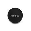 Масажний м'яч Cornix Lacrosse Ball 6.3 см XR-0118 Black 4457 фото