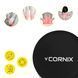 Масажний м'яч Cornix Lacrosse Ball 6.3 см XR-0118 Black 4457 фото 3