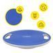 Балансувальна платформа Cornix кругла, пластикова XR-0445 Blue/Grey 5759 фото 5