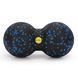 Масажний м'яч подвійний Actiget EPP 8 x 16 см ACT0097 Black/Blue 5834 фото 11