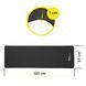 Килимок спортивний Cornix NBR 183 x 61 x 1 cм для йоги та фітнесу XR-0013 Black 3804 фото 5