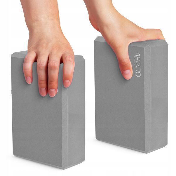 Блок для йоги 4FIZJO 23 x 15 x 7.6 см Grey (P-5907739311221) 2151 фото