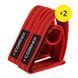Лямки атлетичні для тяги Cornix Lifting Straps XR-0505 Red 5935 фото 2