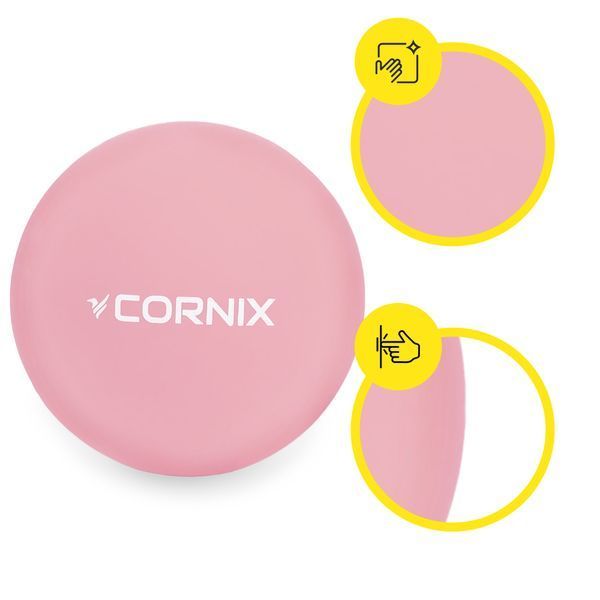 Масажний м'яч Cornix Lacrosse Ball 6.3 см XR-0121 Pink 4460 фото
