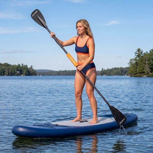 Поплавок для весла SUP дошки Aquaget 30 см AQ0054 Orange 6017 фото