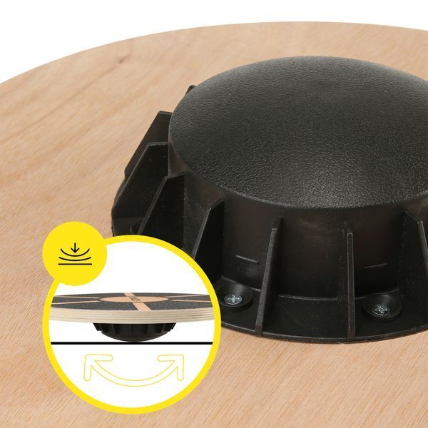 Балансувальна платформа Cornix кругла, дерев'яна XR-0502 5936 фото
