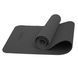 Килимок спортивний Cornix TPE 183 x 61 x 0.6 см для йоги та фітнесу XR-0350 Black 5259 фото 6