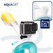 Маска для снорклінгу Aquaget повнолицьова Size L/XL AQ0002 Sky Blue/White 5966 фото 10