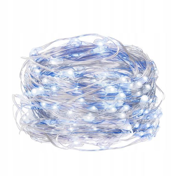 Гірлянда на батарейках Springos 1.9 м 20 LED CL0010 Cold White/Blue 3140 фото