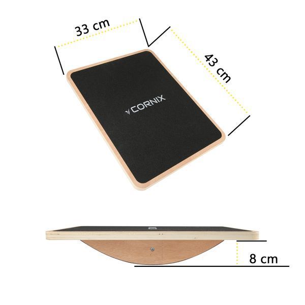 Балансувальна платформа Cornix дерев'яна XR-0501 5937 фото