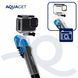 Маска для снорклінгу Aquaget повнолицьова Size L/XL AQ0003 Blue/Black 5967 фото 9