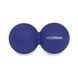 Масажний м'яч Cornix Lacrosse DuoBall 6.3 x 12.6 см XR-0109 Navy Blue 4462 фото 1