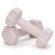 Гантелі Actiget Hex 2 x 0.5 кг ACT0155 Light Pink 5888 фото 14