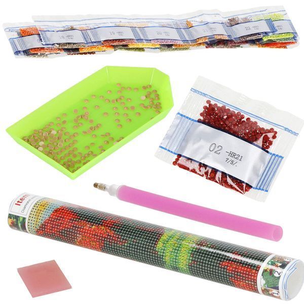 Набір алмазної мозаїки (вишивки) Springos 40 x 30 см DP0023 4017 фото