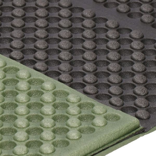 Каримат туристичний Springos XPE 182 x 60 x 0.8 cм складний PM0010 Green/Grey 5922 фото
