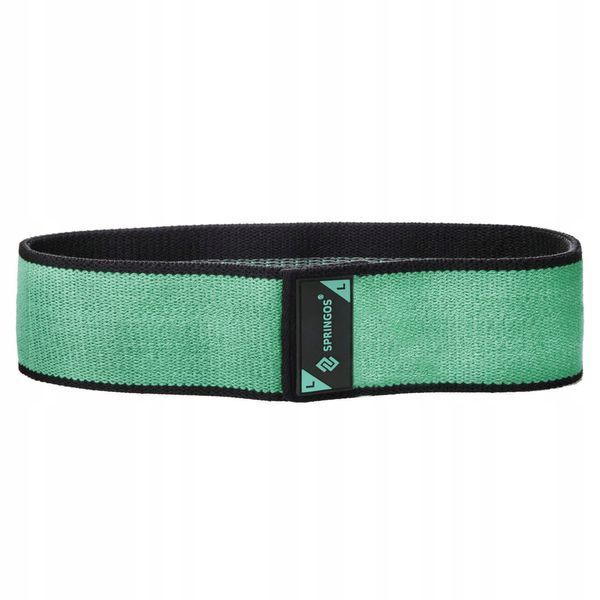 Резинка для фітнесу та спорту із тканини Springos Hip Band Size L FA0111 2126 фото
