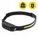 Ліхтар налобний Mountain Goat LED 350 lm акумуляторний, з бічним світлом Black (P-5907739318305) 5593 фото 2