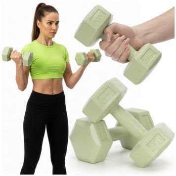 Гантелі Actiget Hex 2 x 1.5 кг ACT0157 Green 5890 фото