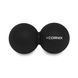 Масажний м'яч Cornix Lacrosse DuoBall 6.3 x 12.6 см XR-0113 Black 4464 фото