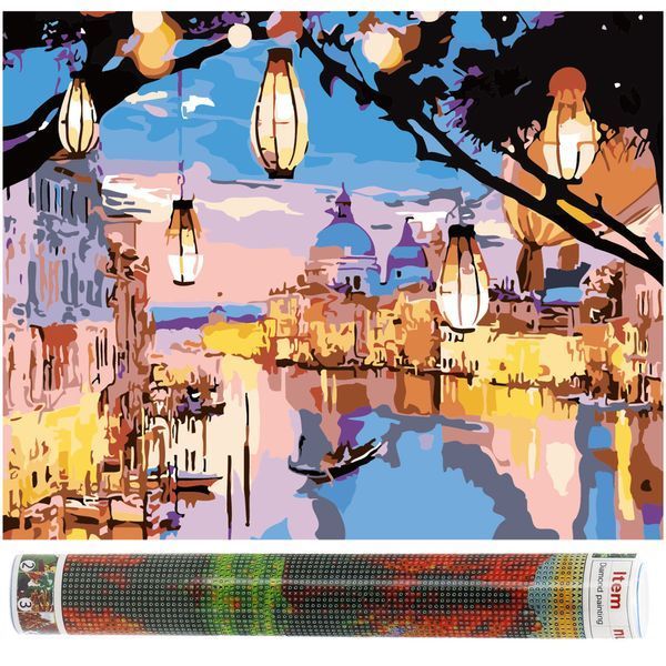 Набір алмазної мозаїки (вишивки) Springos 40 x 30 см DP0027 4021 фото