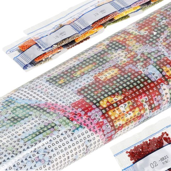 Набір алмазної мозаїки (вишивки) Springos 40 x 30 см DP0027 4021 фото