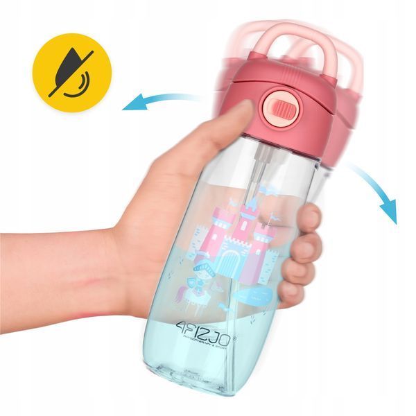 Пляшка для води дитяча 4FIZJO 550 мл Mix (P-5905973403726) 5363 фото