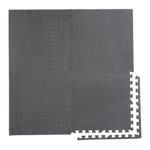 Мат-пазл (ластівчин хвіст) Cornix Mat Puzzle EVA 120 x 120 x 1 cм XR-0072 Black 3863 фото