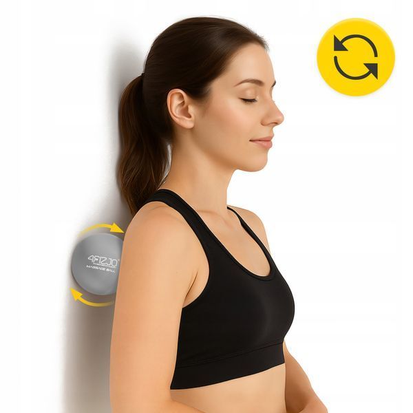 Масажний м'яч 4FIZJO Lacrosse Ball 6.25 см Grey (P-5907739314314) 3682 фото