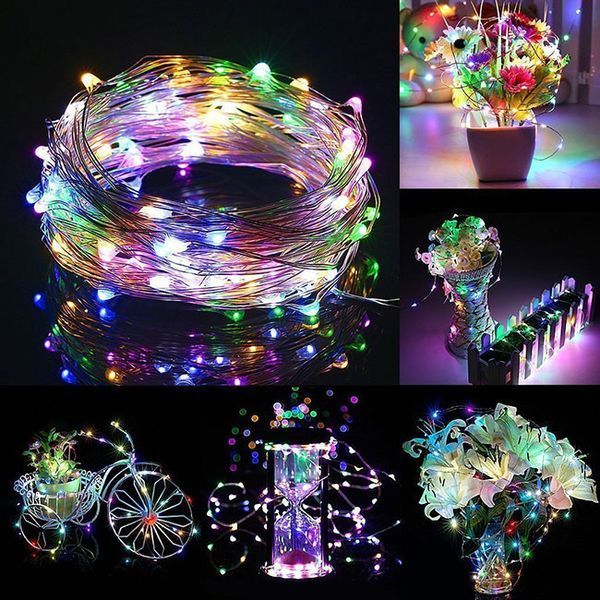 Гірлянда на батарейках Springos 1.9 м 20 LED CL0008 Mix 3147 фото