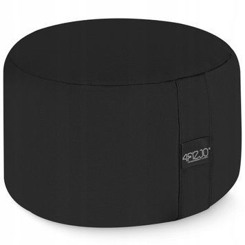 Подушка для йоги та медитації 4FIZJO Zafu кругла 32 x 20 см Black (P-5907739315540) 5524 фото