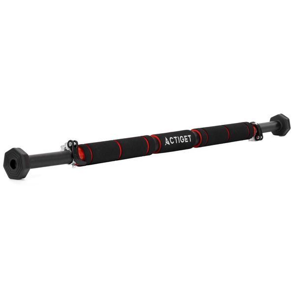 Турнік розсувний Actiget 62-100 см ACT0167 Black/Red 5895 фото