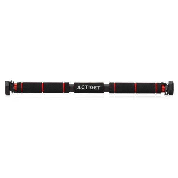 Турнік розсувний Actiget 62-100 см ACT0167 Black/Red 5895 фото