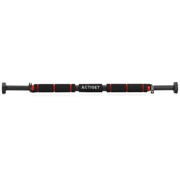 Турнік розсувний Actiget 62-100 см ACT0167 Black/Red 5895 фото
