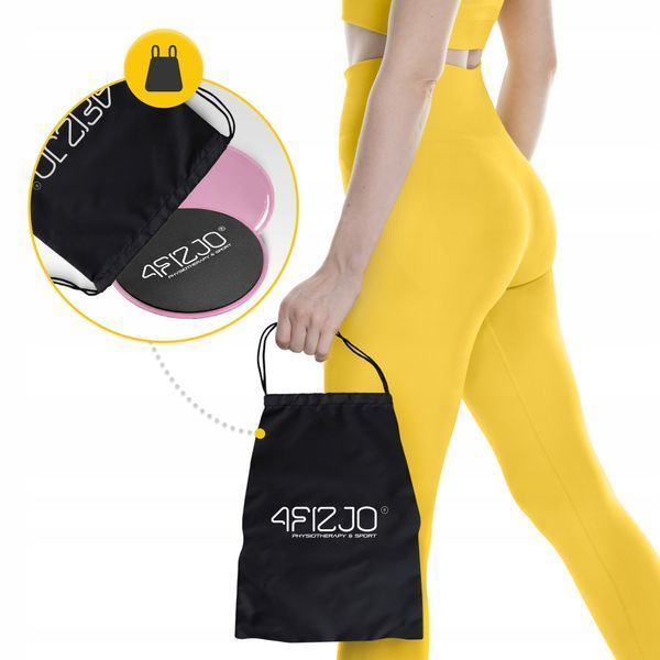 Диски-слайдери для ковзання (глайдингу) 4FIZJO Sliding Disc Pink (P-5907739313362) 3458 фото