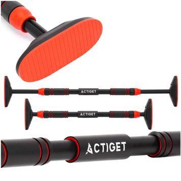 Турнік розсувний Actiget 72-105 см ACT0168 Black/Red 5896 фото