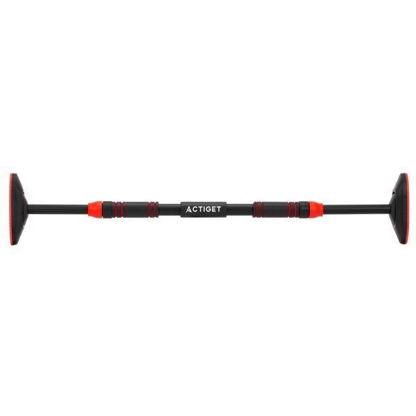 Турнік розсувний Actiget 72-105 см ACT0168 Black/Red 5896 фото