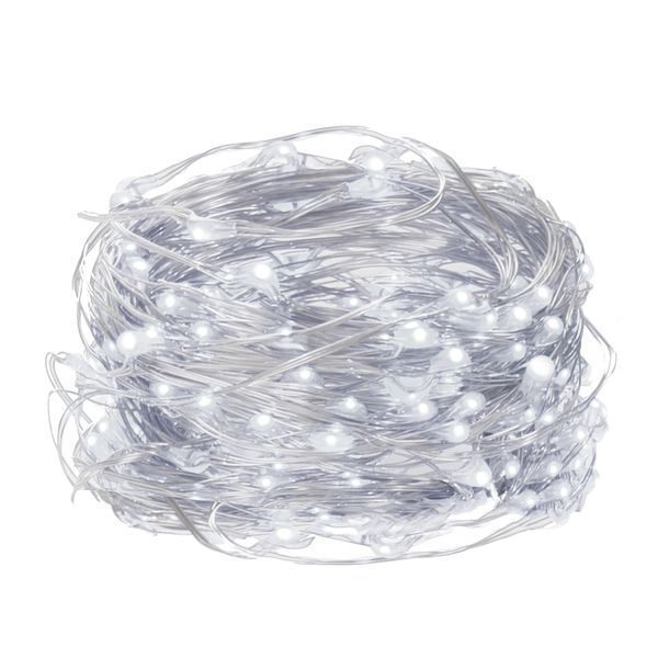 Гірлянда на батарейках Springos 4.9 м 50 LED CL0015 Cold White 3150 фото