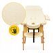 Масажний стіл складний 4FIZJO Massage Table Wood W60 Beige (P-5907739318350) 4571 фото 3