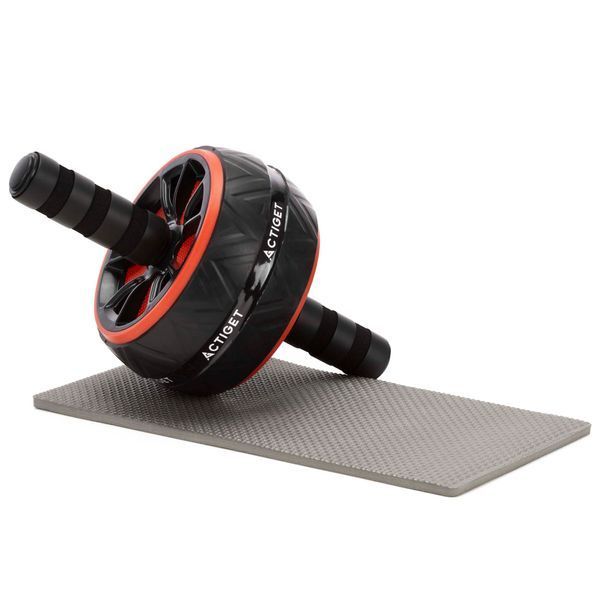 Ролик (гімнастичне колесо) для преса Actiget Ab Wheel ACT0111 Black/Red 5848 фото