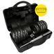 Гантелі металеві Cornix 2 x 15 кг набірні, в кейсі XR-0442 Black 5773 фото 6