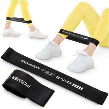 Резинка для фітнесу 4FIZJO Mini Power Band 1.2 мм 15-20 кг Black (P-5907222931622) 1398 фото